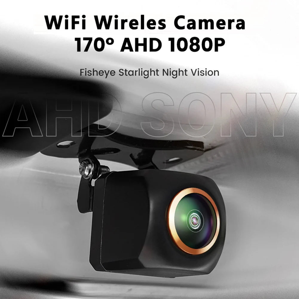 Caméra de Recul WiFi 1080P – Sécurité et Vision Panoramique en Temps Réel