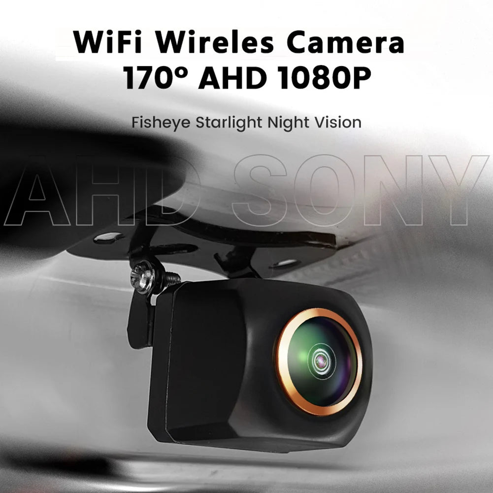 Caméra de Recul WiFi 1080P – Sécurité et Vision Panoramique en Temps Réel