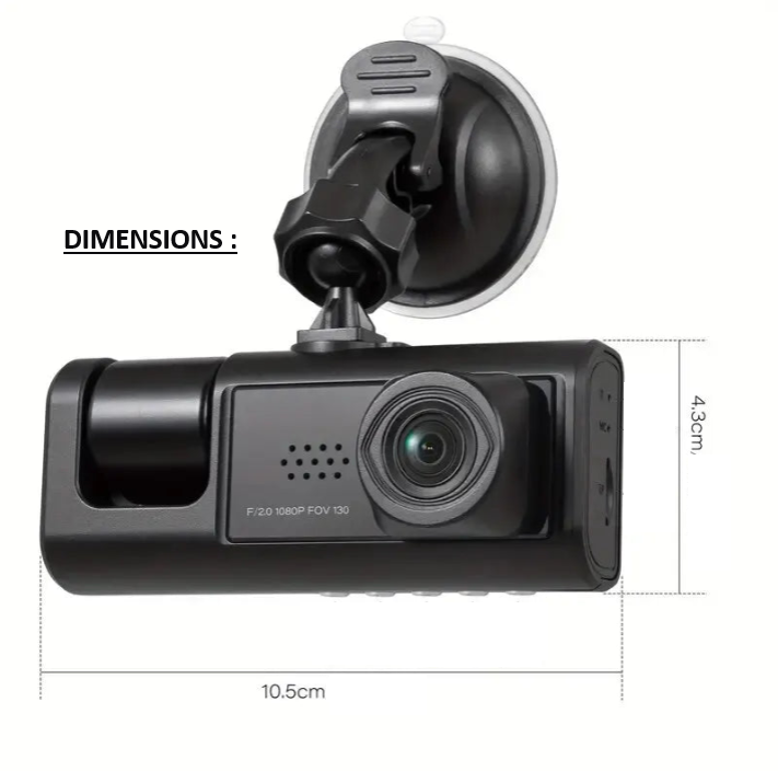 Dashcam HD AVI : Sécurité et Technologie
