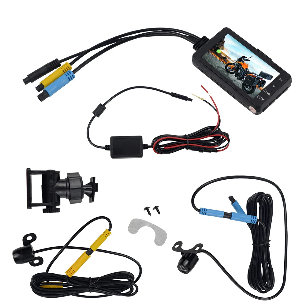 Caméra DashCam Moto G-sensor Vision Nocturne