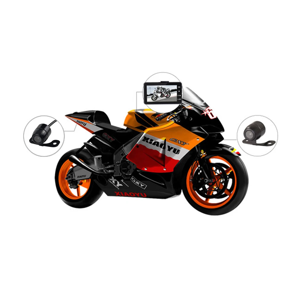 Caméra DashCam Moto G-sensor Vision Nocturne