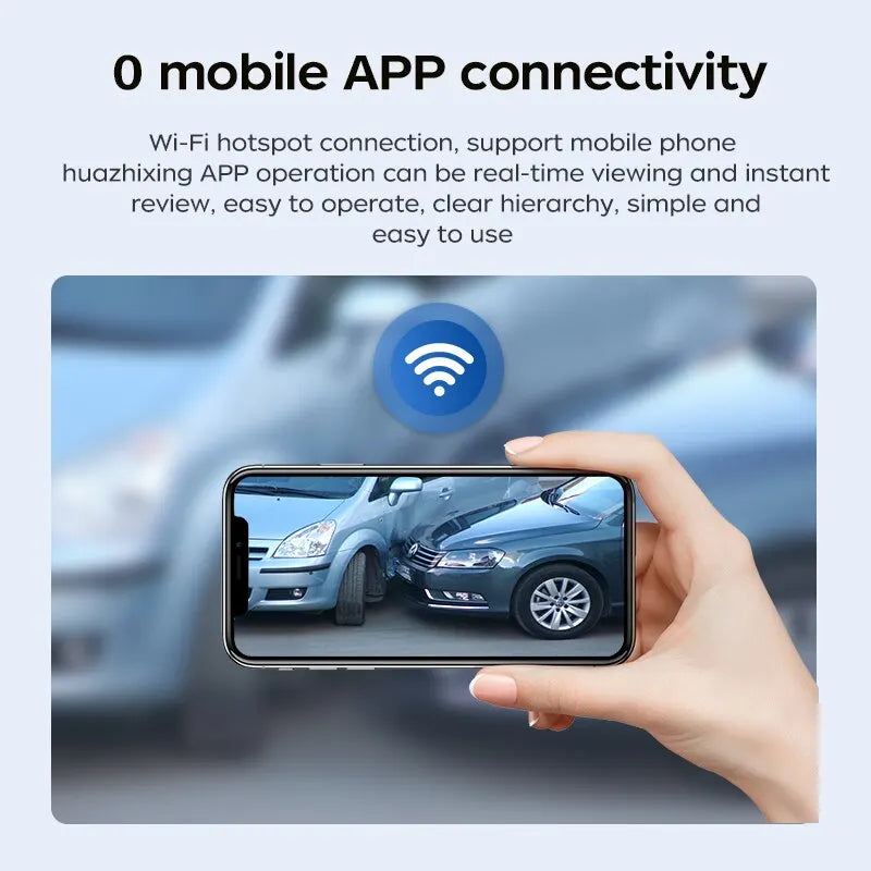 Dashcam DHI-DAE-M6-1C : Ultra Haute Résolution, Vision Nocturne et Contrôle Vocal pour une Protection Totale