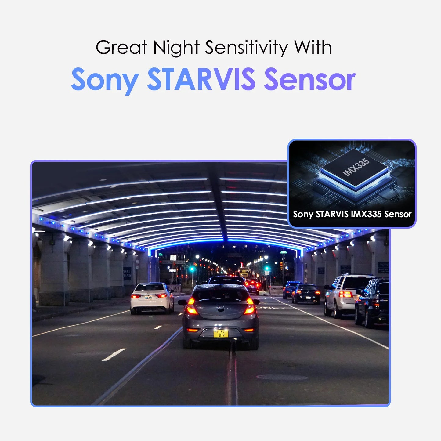 VIOP-2C : Dash Cam 2K avec GPS, Wi-Fi et Vision Nocturne