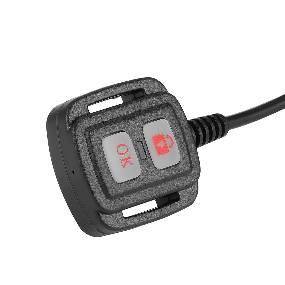 GEAR-2C Dash Cam 1080P pour Moto : Sécurité, Vision Nocturne et Wi-Fi Intégrés