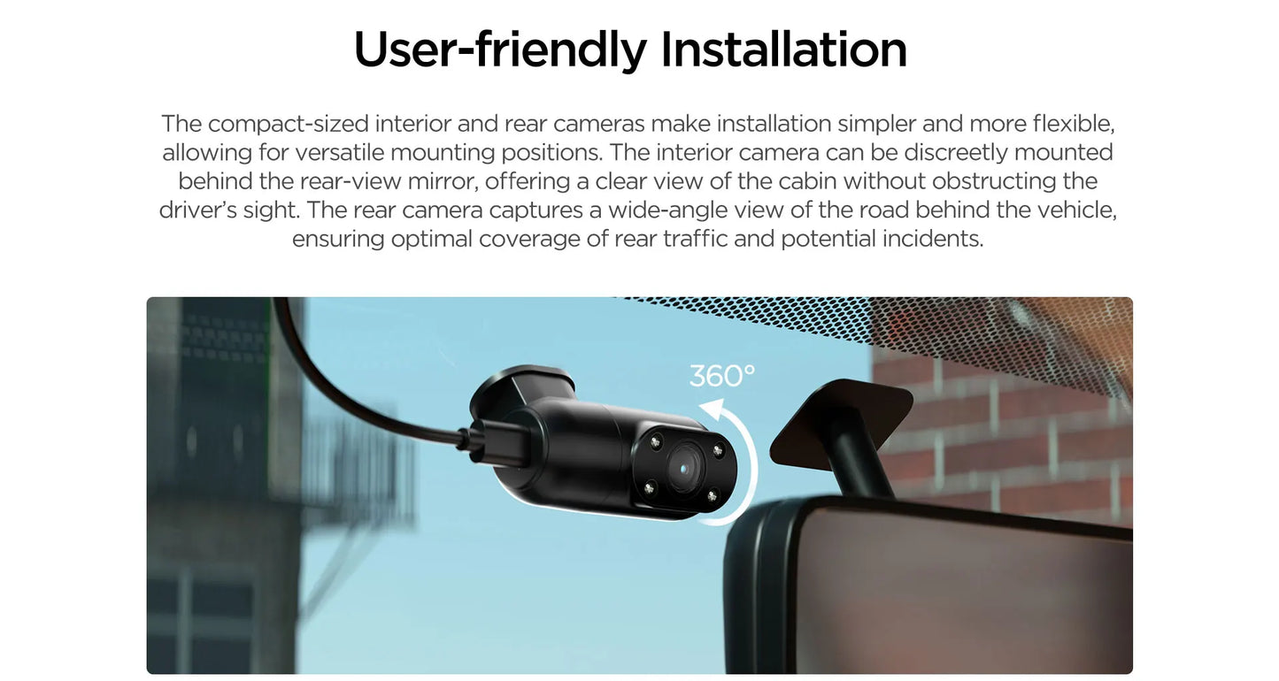 VIOFO A229 Plus Dash Cam : Enregistrement 2K HDR avec Commandes Vocales et Wi-Fi 5GHz