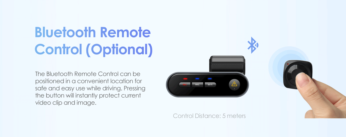 VIOFO WM1 Dash Cam 2K Quad HD avec Vision Nocturne et Mode Parking 24/7