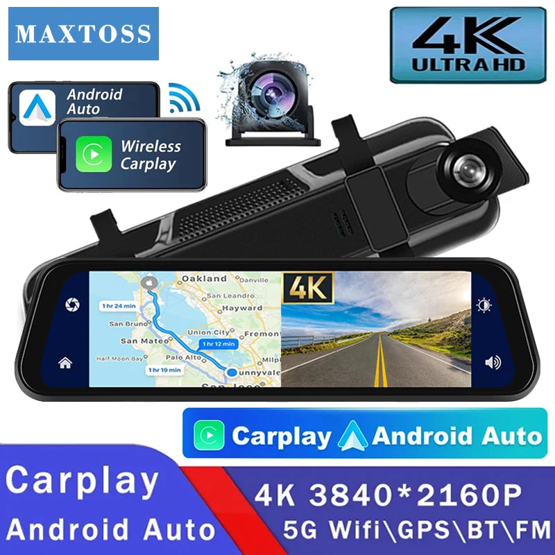 Max 4K-12C Dashcam : Sécurité et Performance Avancées pour Votre Véhicule