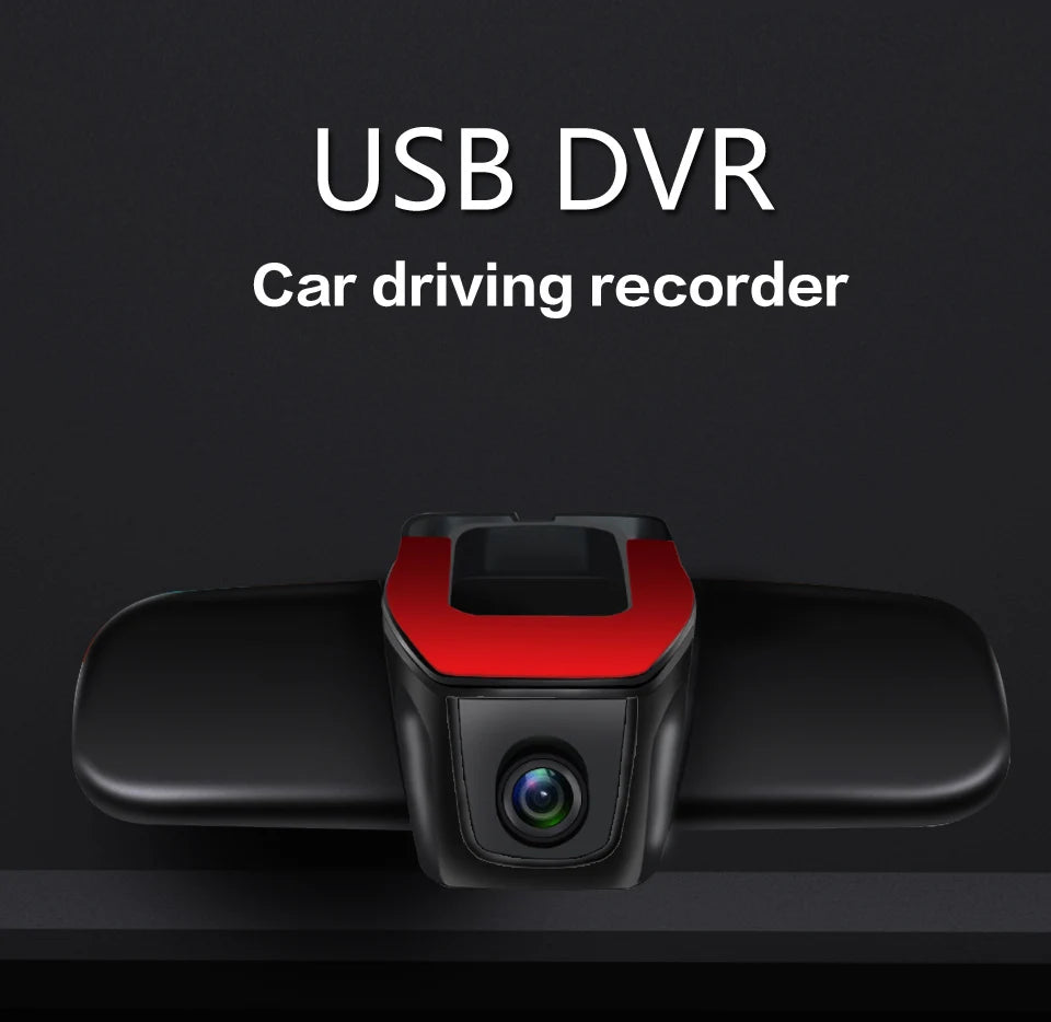 Caméra DVR Rétroviseur Full HD Vision Nocturne