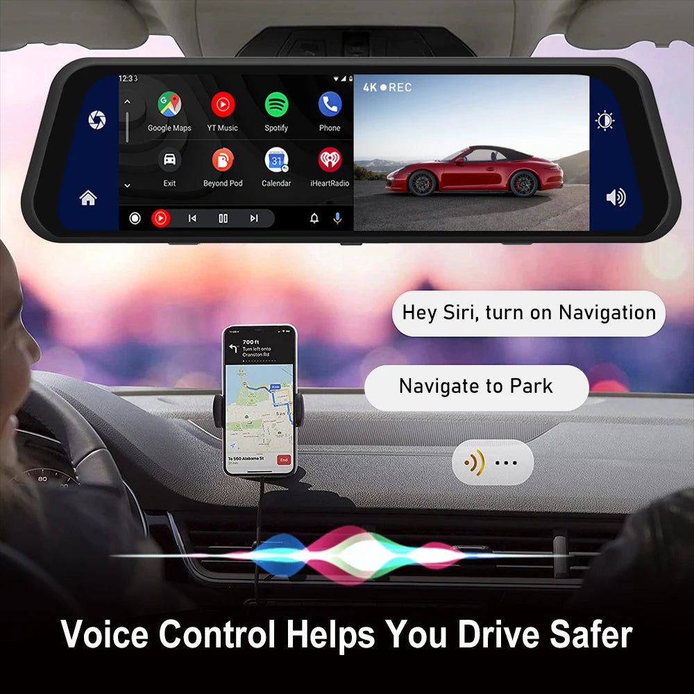 Max 4K-12C Dashcam : Sécurité et Performance Avancées pour Votre Véhicule
