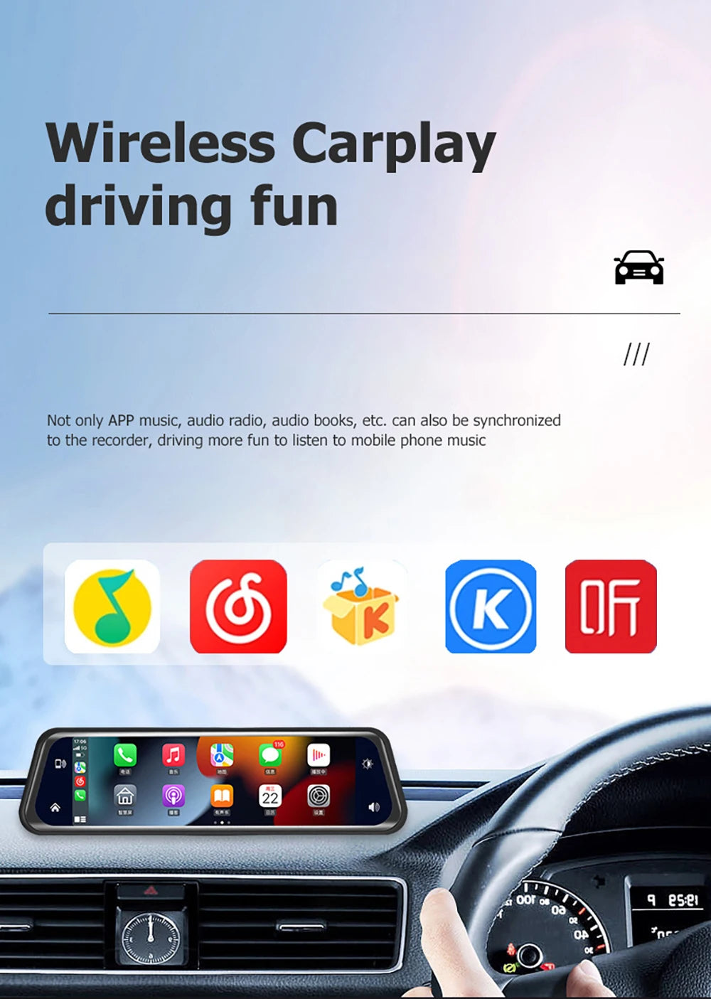 Dashcam Ultra 2K WDSZK-2C : La Protection Totale à Haute Définition