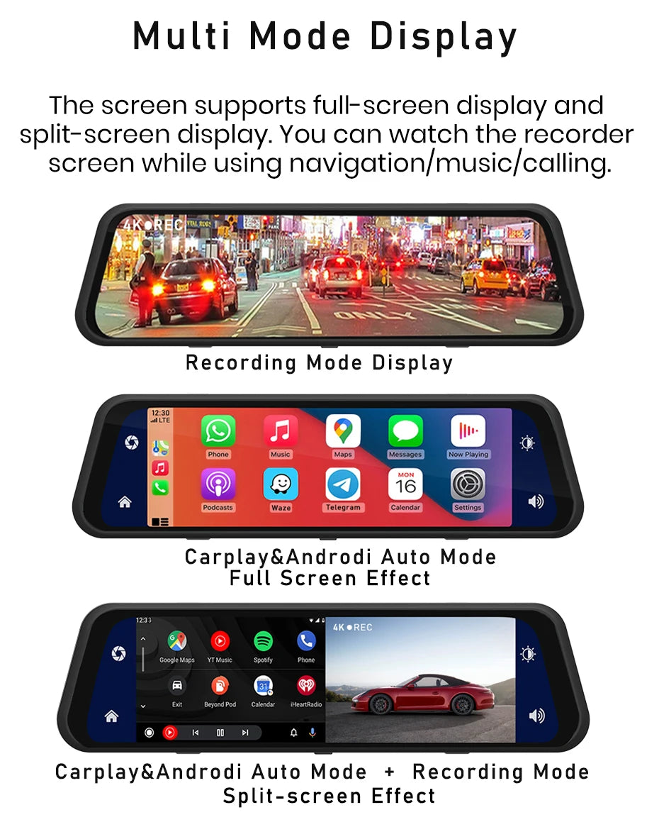 Max 4K-12C Dashcam : Sécurité et Performance Avancées pour Votre Véhicule