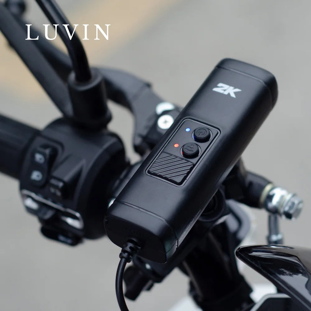 Dashcam Moto Guidon ou Casque 2K WiFi Waterproof Vision Nocturne