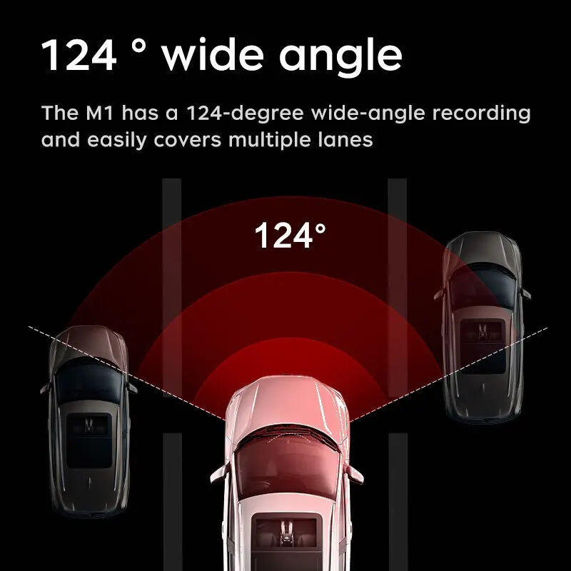 Dashcam DHI-M1-1C : Haute Résolution, Contrôle Vocal et Wi-Fi pour une Sécurité Maximale au Volant