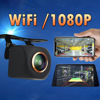Caméra de Recul WiFi 1080P – Sécurité et Vision Panoramique en Temps Réel