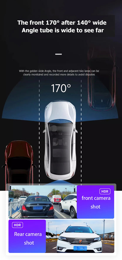 Dashcam Ultra 2K WDSZK-2C : La Protection Totale à Haute Définition