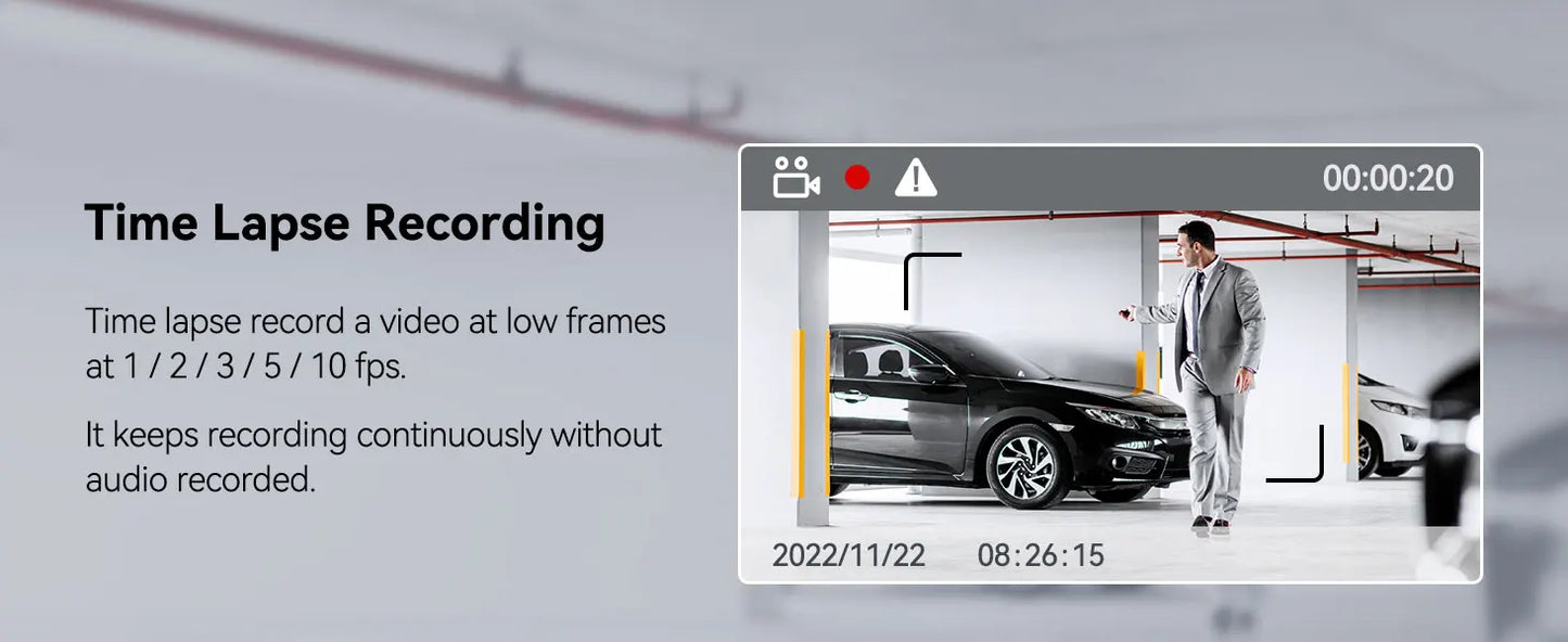 VIOFO Ultra HD 4K Dash Cam avec Vision Nocturne et GPS Intégré