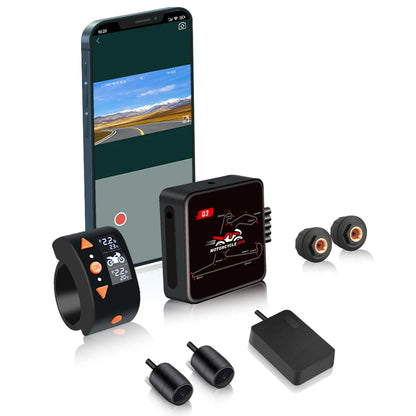 Double Dash Cam HD avec Vision Nocturne, Mode Parking, WiFi et GPS