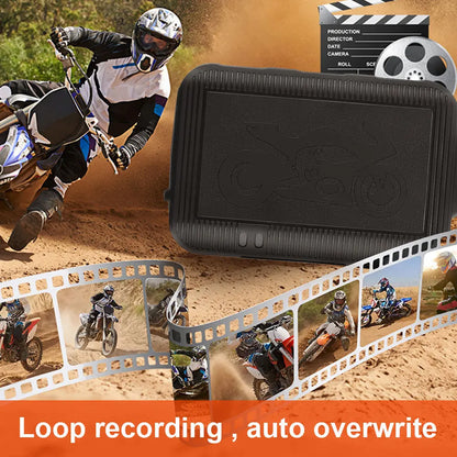 GEAR-2C Dash Cam 1080P pour Moto : Sécurité, Vision Nocturne et Wi-Fi Intégrés