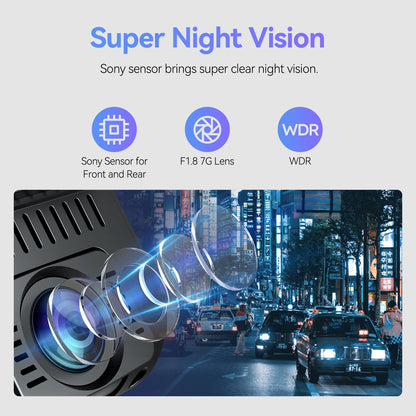 VIOFO Ultra HD 4K Dash Cam avec Vision Nocturne et GPS Intégré