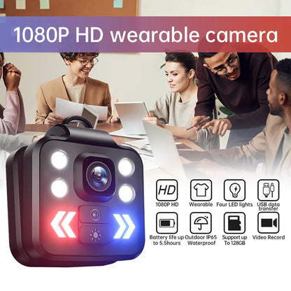 KAY Mini Body Camera 1080P : Caméra Polyvalente pour Sécurité, Sports et Loisirs