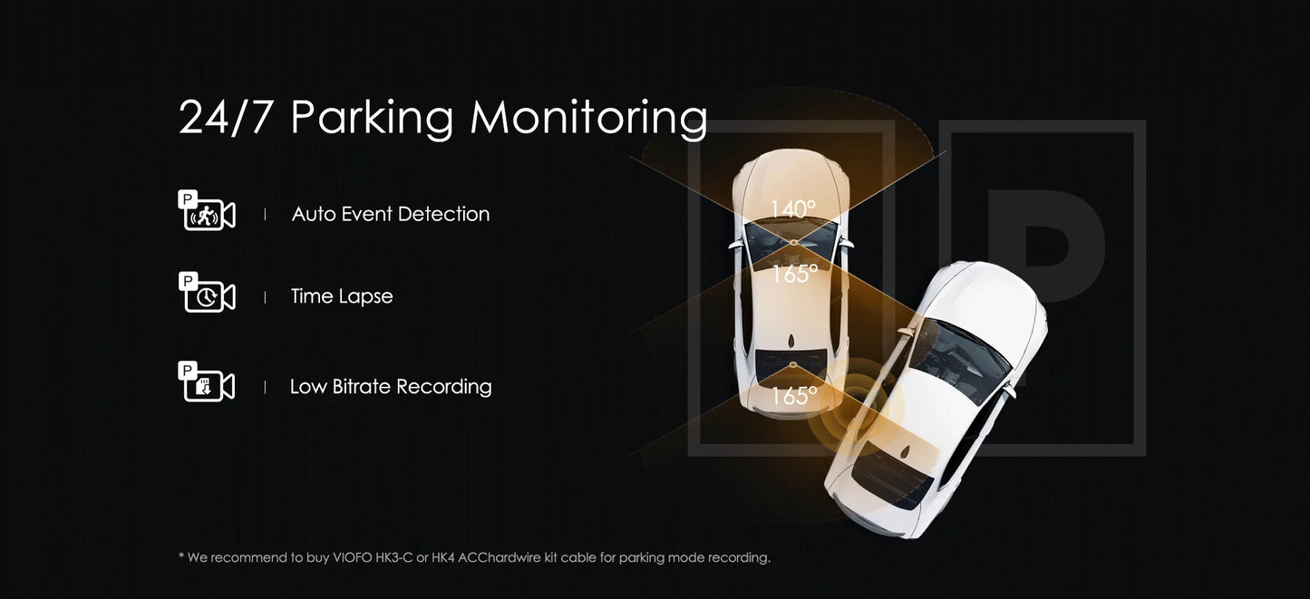 VIOFO A139 Pro Dash Cam : Enregistrement 4K avec Vision Nocturne HDR et Wi-Fi 5GHz