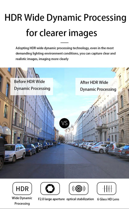 Dashcam Ultra 2K WDSZK-2C : La Protection Totale à Haute Définition