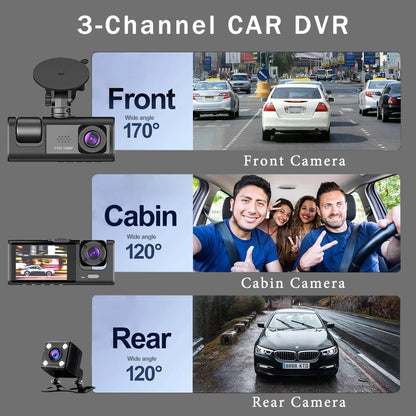 Dashcam KOC-2C : Double Caméras HD 1080P et Vision Nocturne pour une Surveillance 24/7 Fiable et Complète