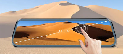 Dashcam Rétroviseur avant-arrière 4.3" Full HD