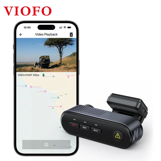 VIOFO WM1 Dash Cam 2K Quad HD avec Vision Nocturne et Mode Parking 24/7