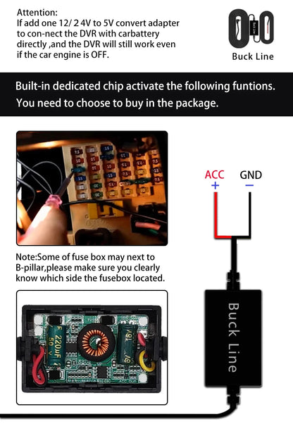 Dashcam Maxtoss 4K avec Caméra Double et Connectivité Carplay/Android Auto
