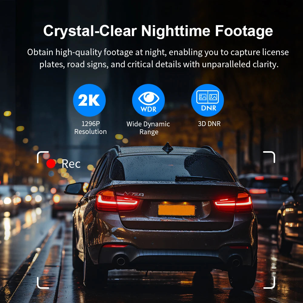 RG, Wifi, Sécurité 4K Ultra HD pour Votre Véhicule