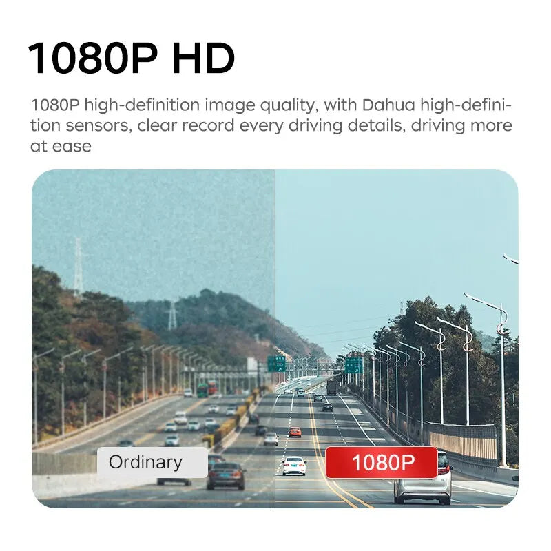 Dashcam DHI-M1-1C : Haute Résolution, Contrôle Vocal et Wi-Fi pour une Sécurité Maximale au Volant