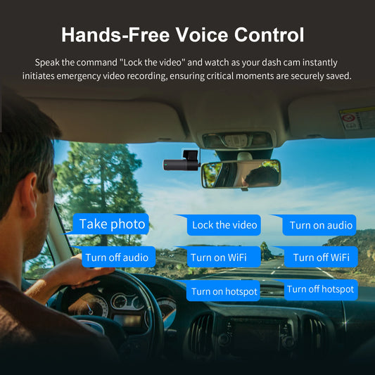 caméra embarquée 2K WiFi app smartphone - Drive Live
