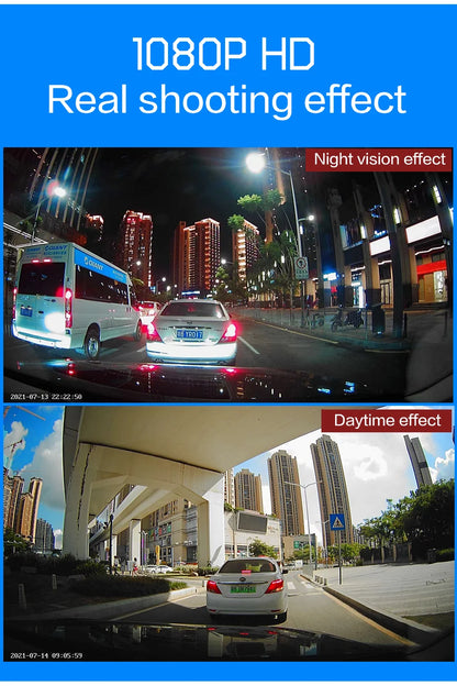 Caméra DVR Rétroviseur Full HD Vision Nocturne