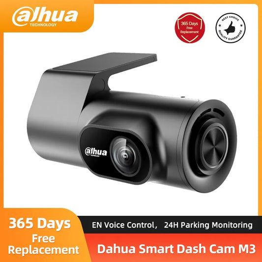 Dashcam DHI-DAE-M3-1C : Haute Résolution, Contrôle Vocal et Wi-Fi pour une Sécurité Maximale au Volant
