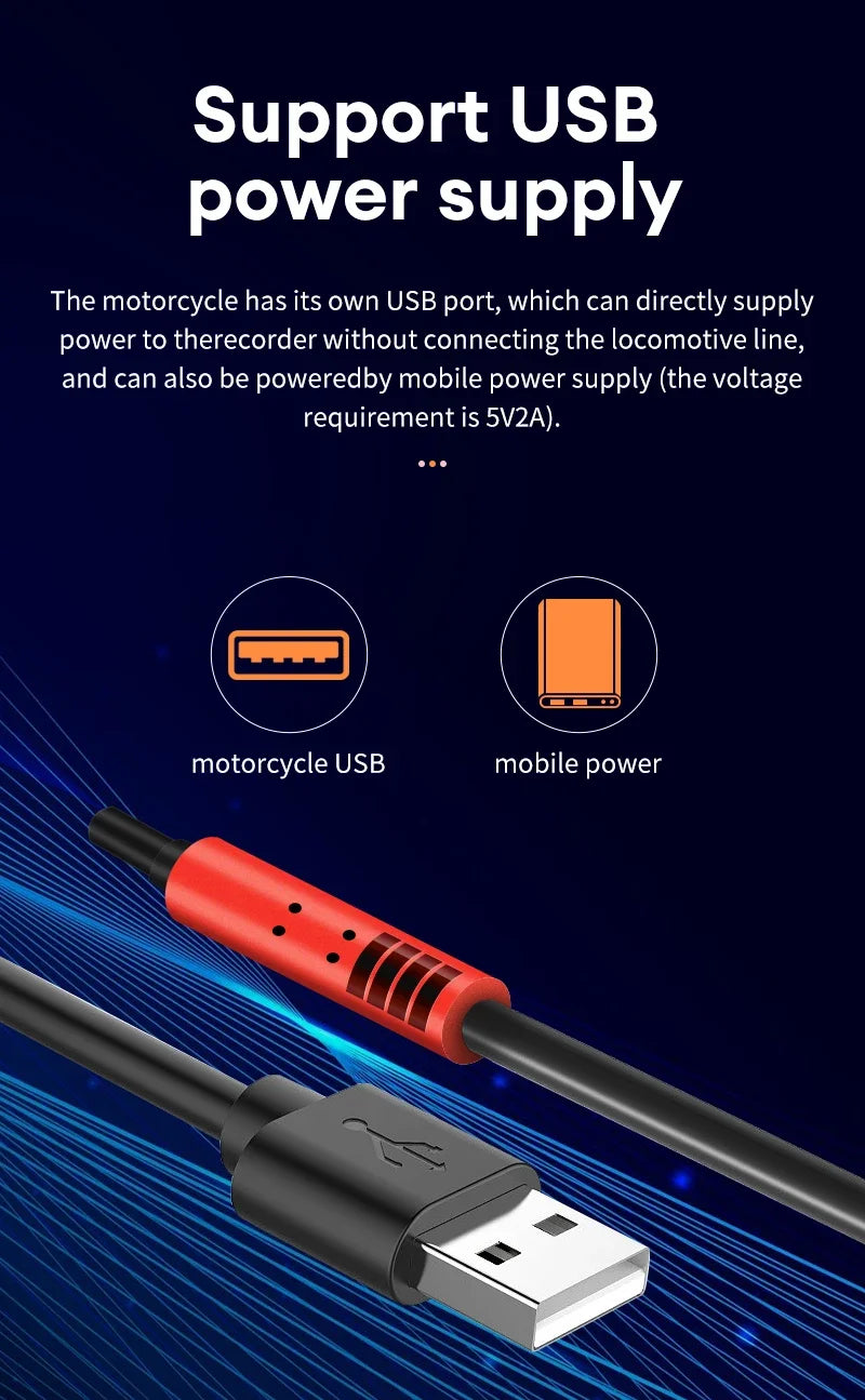 Caméra Moto ICRE-2C 720P – Une Sécurité Totale