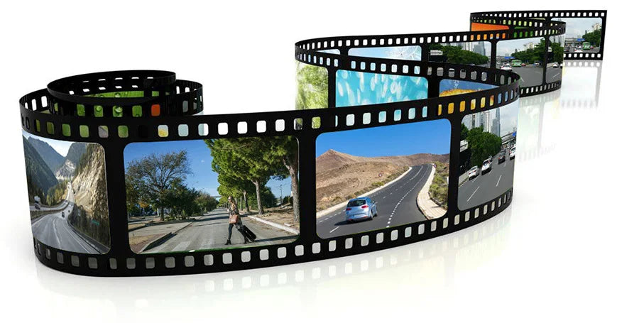 Dashcam Rétroviseur avant-arrière 4.3" Full HD