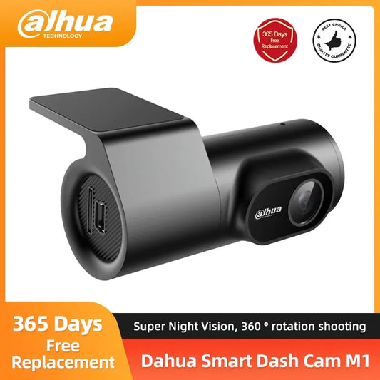 Dashcam DHI-M1-1C : Haute Résolution, Contrôle Vocal et Wi-Fi pour une Sécurité Maximale au Volant