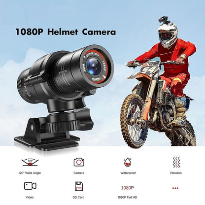 KIDKD Caméra Sport 1080P pour Casque et Vélo : Capturez Vos Aventures en Haute Définition