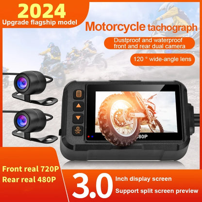 Caméra Moto ICRE-2C 720P – Une Sécurité Totale