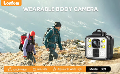 KAY Mini Body Camera 1080P : Caméra Polyvalente pour Sécurité, Sports et Loisirs