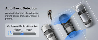 VIOFO Ultra HD 4K Dash Cam avec Vision Nocturne et GPS Intégré