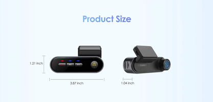 VIOFO WM1 Dash Cam 2K Quad HD avec Vision Nocturne et Mode Parking 24/7