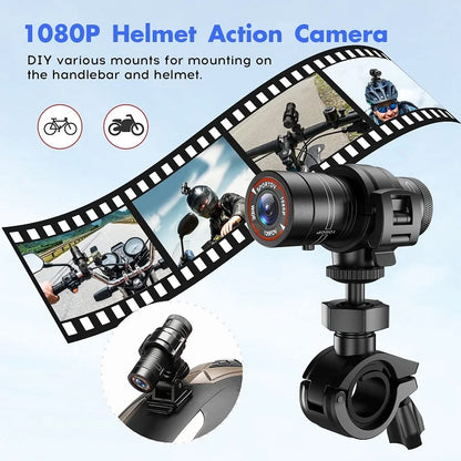 KIDKD Caméra Sport 1080P pour Casque et Vélo : Capturez Vos Aventures en Haute Définition