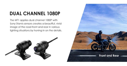 VIOFO MT1 Dashcam Moto 1080P HD Caméra Sony