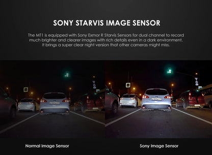 VIOFO MT1 Dashcam Moto 1080P HD Caméra Sony